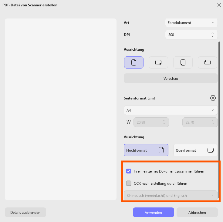 windows faxen und scannen pdf ocr