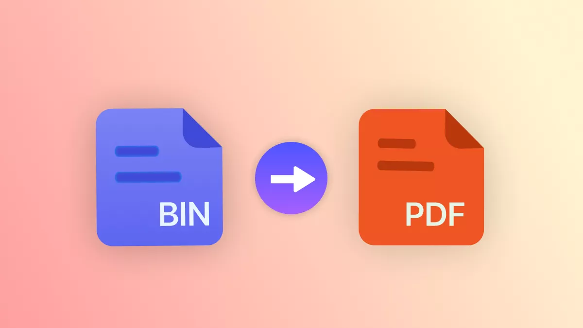 BIN 파일 PDF 변환하는 가장 확실한 방법 2가지