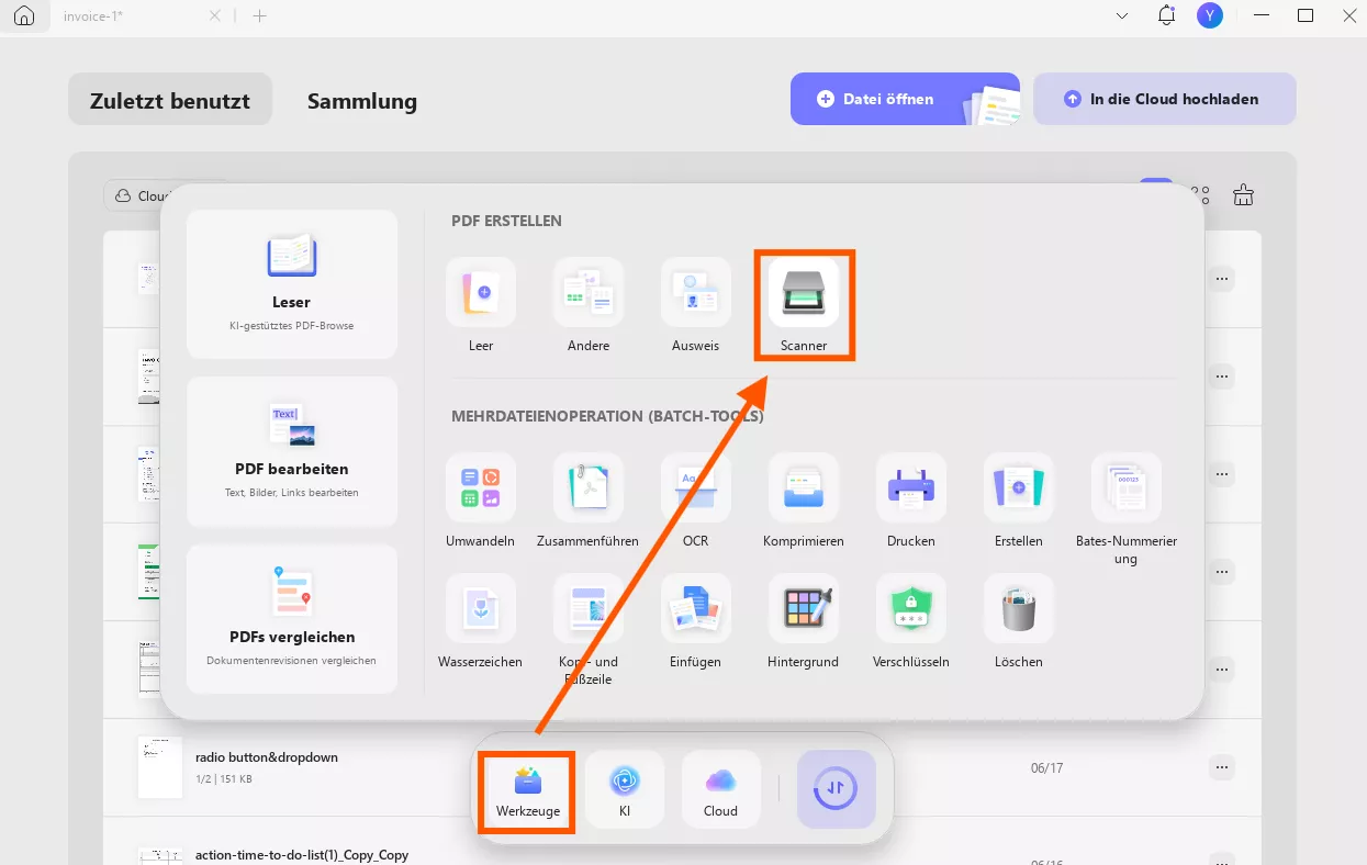 windows faxen und scannen pdf pdf vom scanner