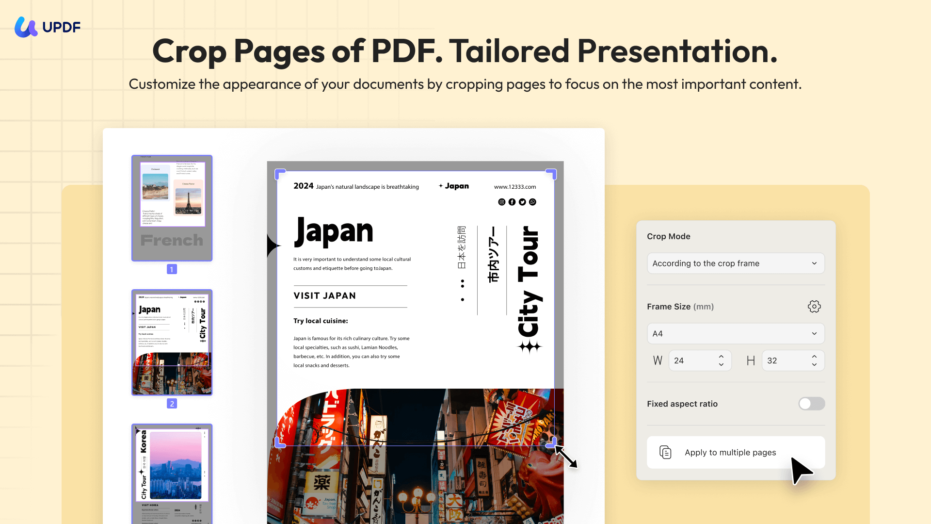 Crop Pages