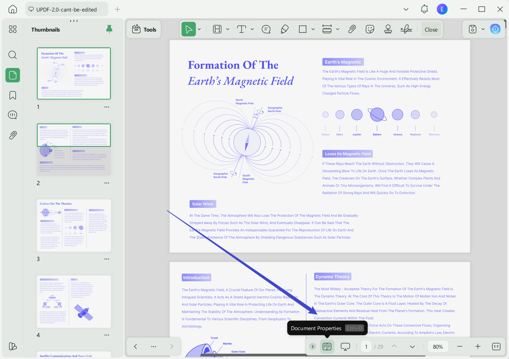 Document Properties