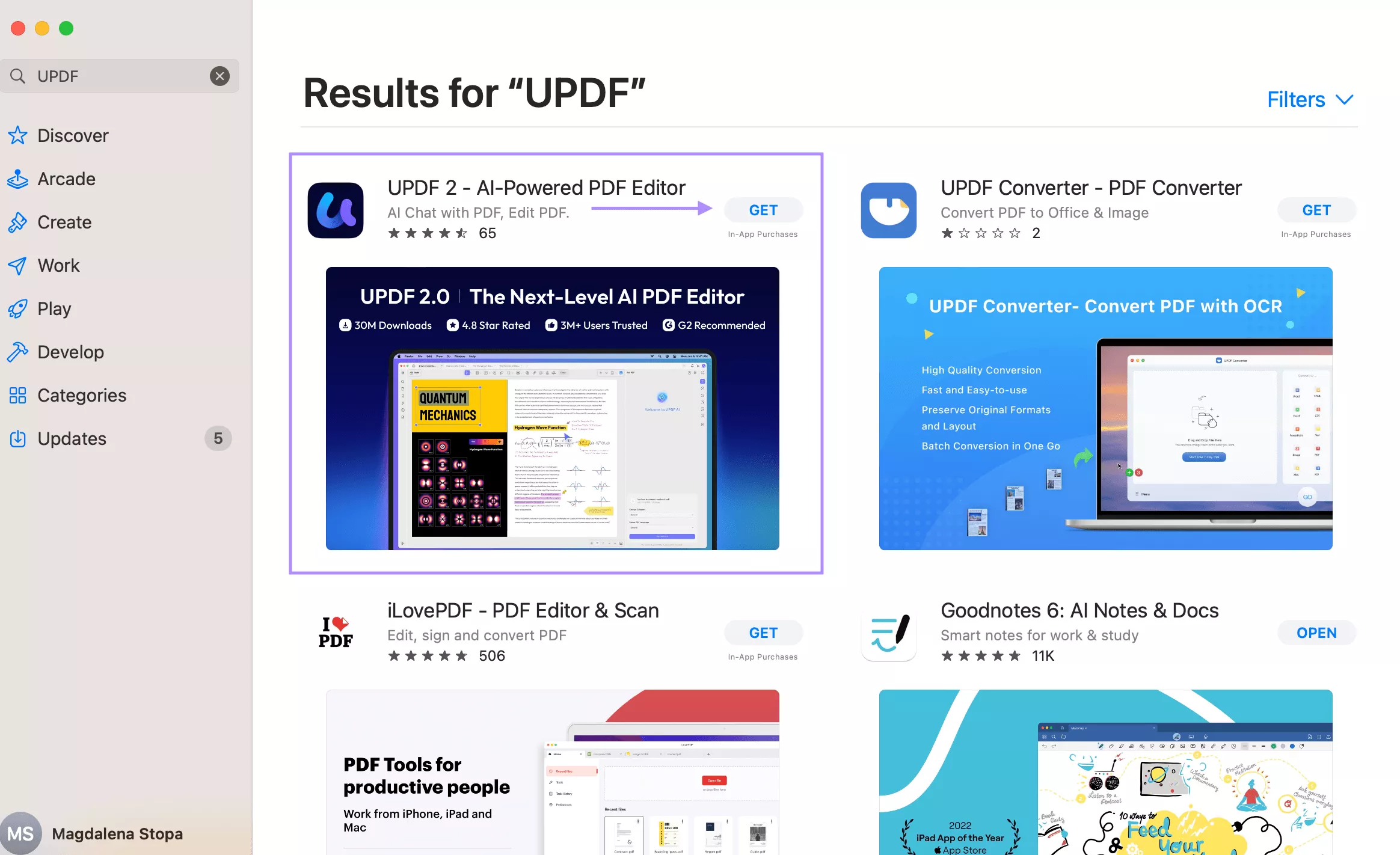 download software from app store mac