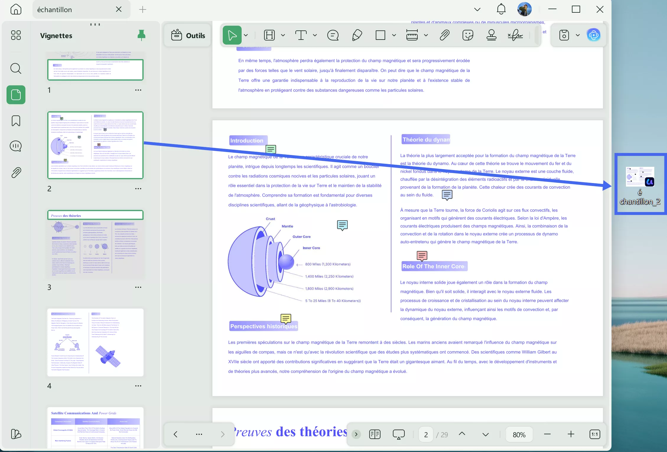 ajouter les pages au pdf