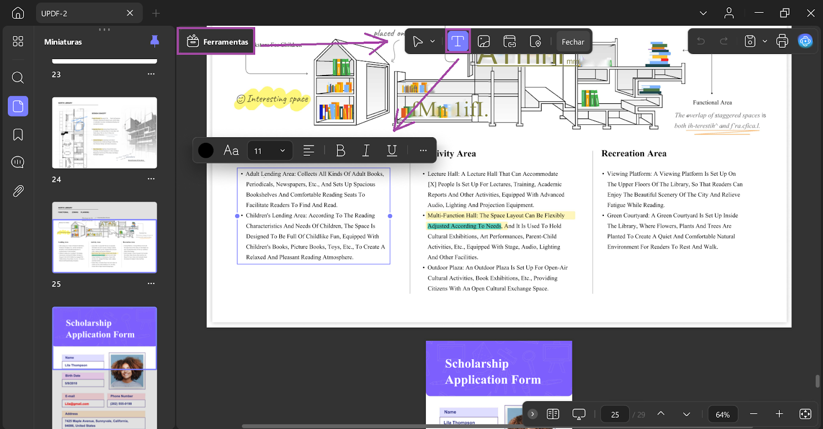 editar pdf