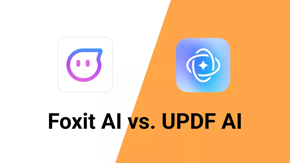 Foxit AI vs. UPDF AI: Which Provides the Most Reliable and Accurate AI PDF Chatting Experience