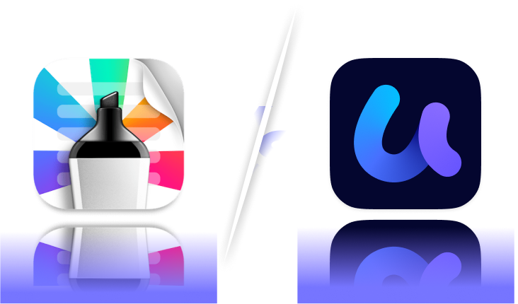 Hightlights vs UPDF logo