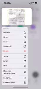 在 iPhone 上把照片變成 PDF