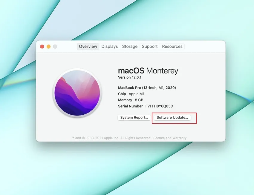 更新 macOS 系統