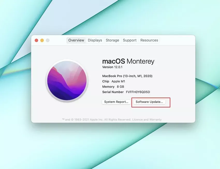 更新 macOS 系統