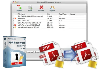 iStonsoft PDF 密碼移除工具