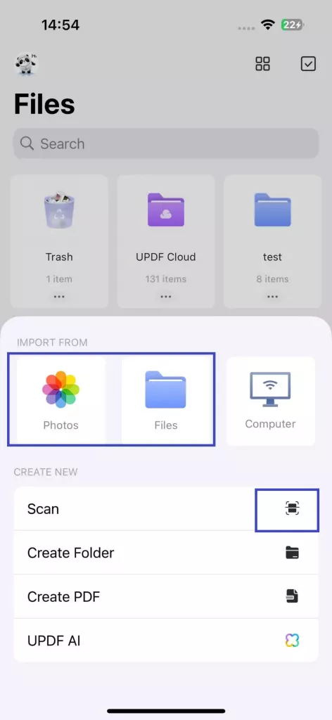 UPDF 應用程式