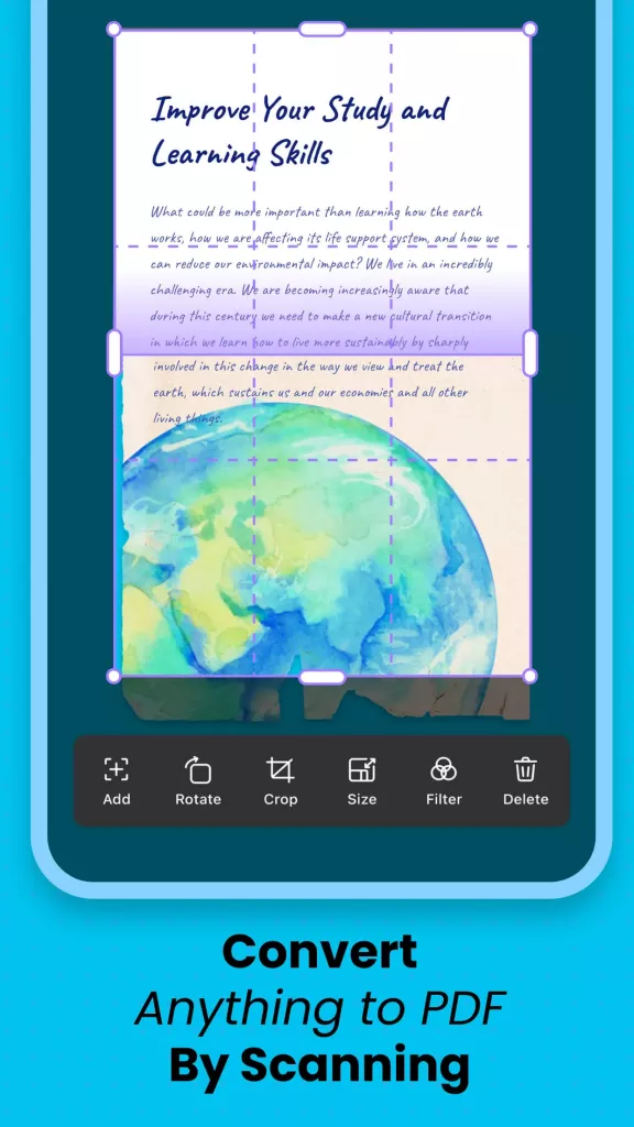 在 iPhone 上把照片掃描成 PDF