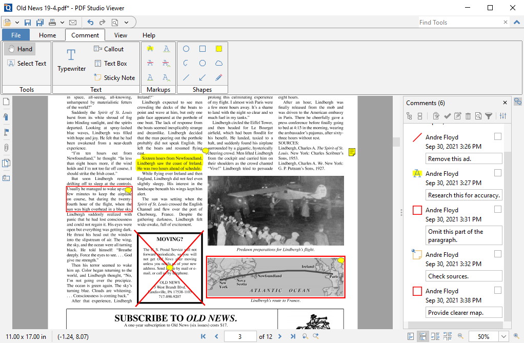 Schnittstelle von PDF Studio Pro
