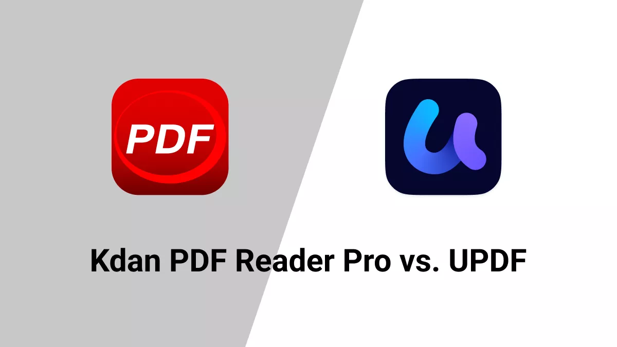 Kdan PDF Reader Pro vs. UPDF: Unveiling The Winner