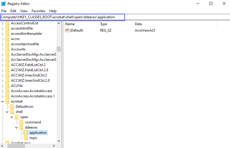 navigate to this path for registry editor