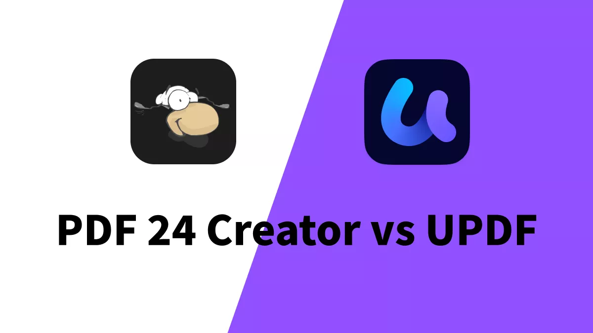 PDF24 Creator VS UPDF: Workability Comparison And FAQs