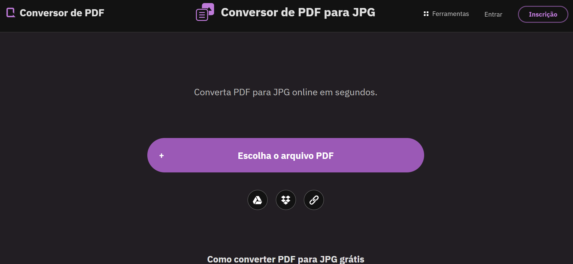 conversor de pdf para jpg 