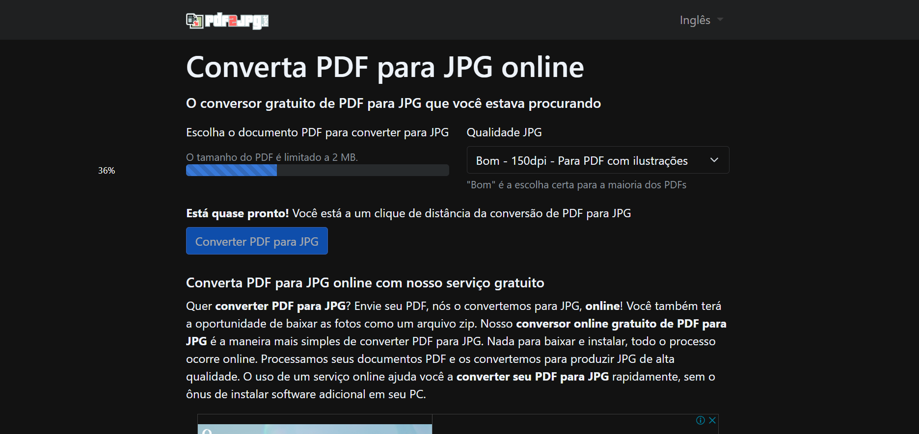 converta pdf para jpg online