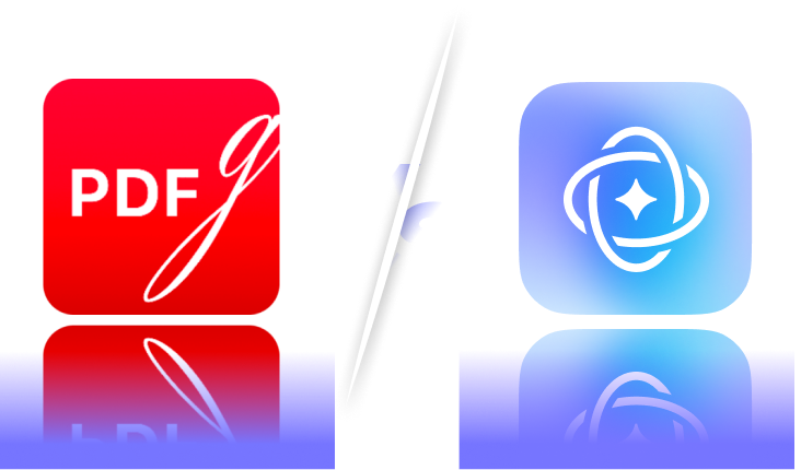 PDFgear AI vs Acrobat UPDF AI logo