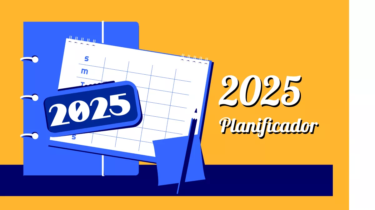 Planificador PDF imprimible gratuito para 2025 para descargar y personalizar