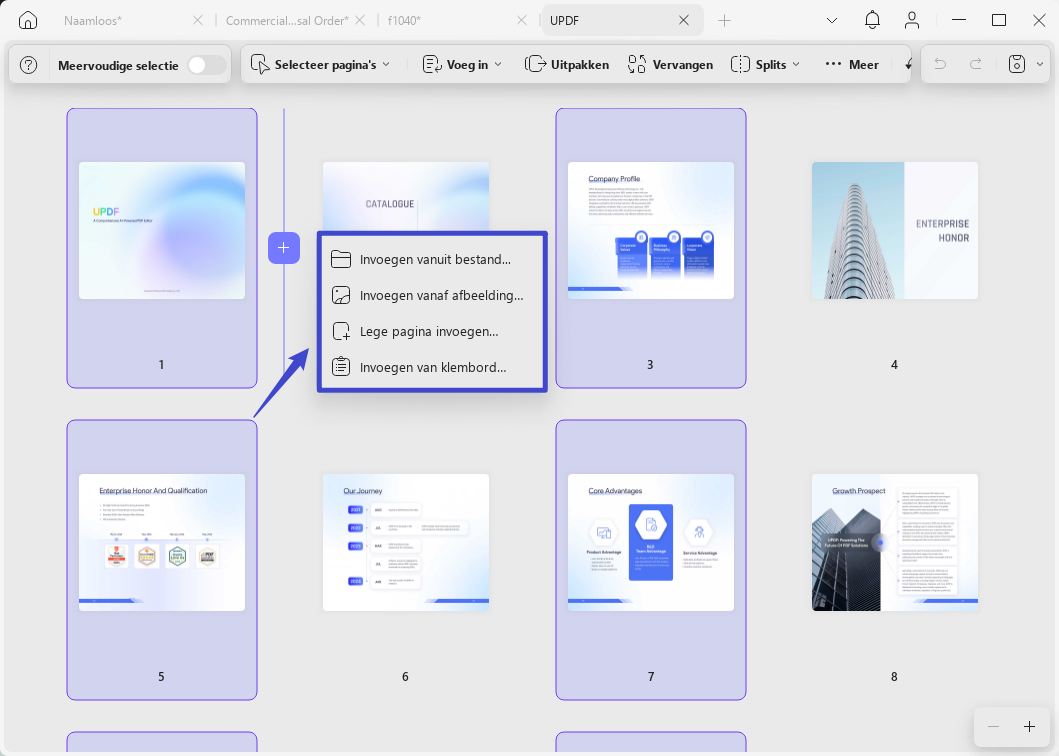plus om in pdf updf windows 2 in te voegen