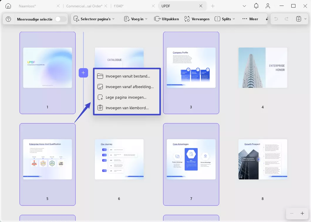 plus om in pdf updf windows 2 in te voegen