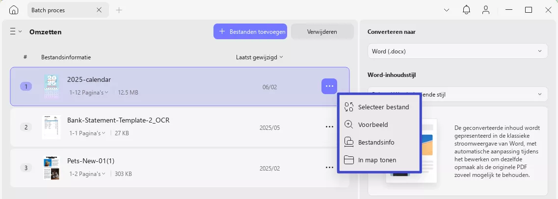bestand vervangen in batch converteren updf windows 2