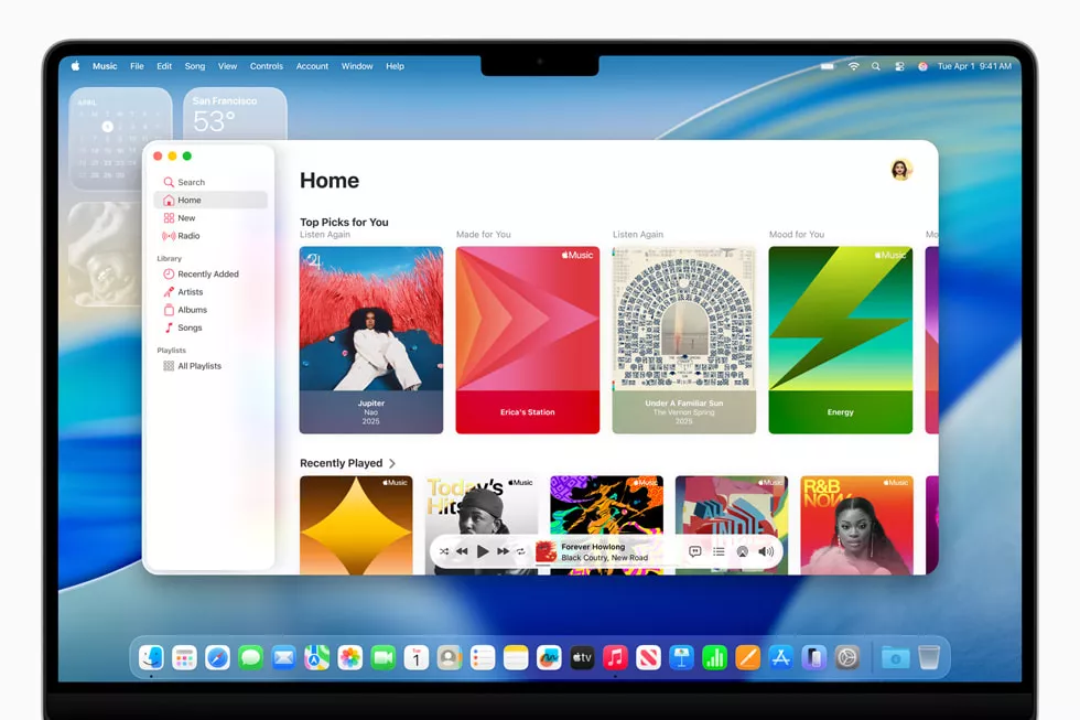 sidebar design not impressive
