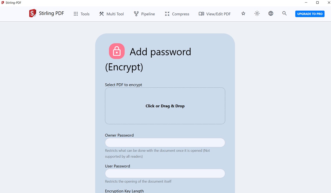 sign secure pdfs stirling software