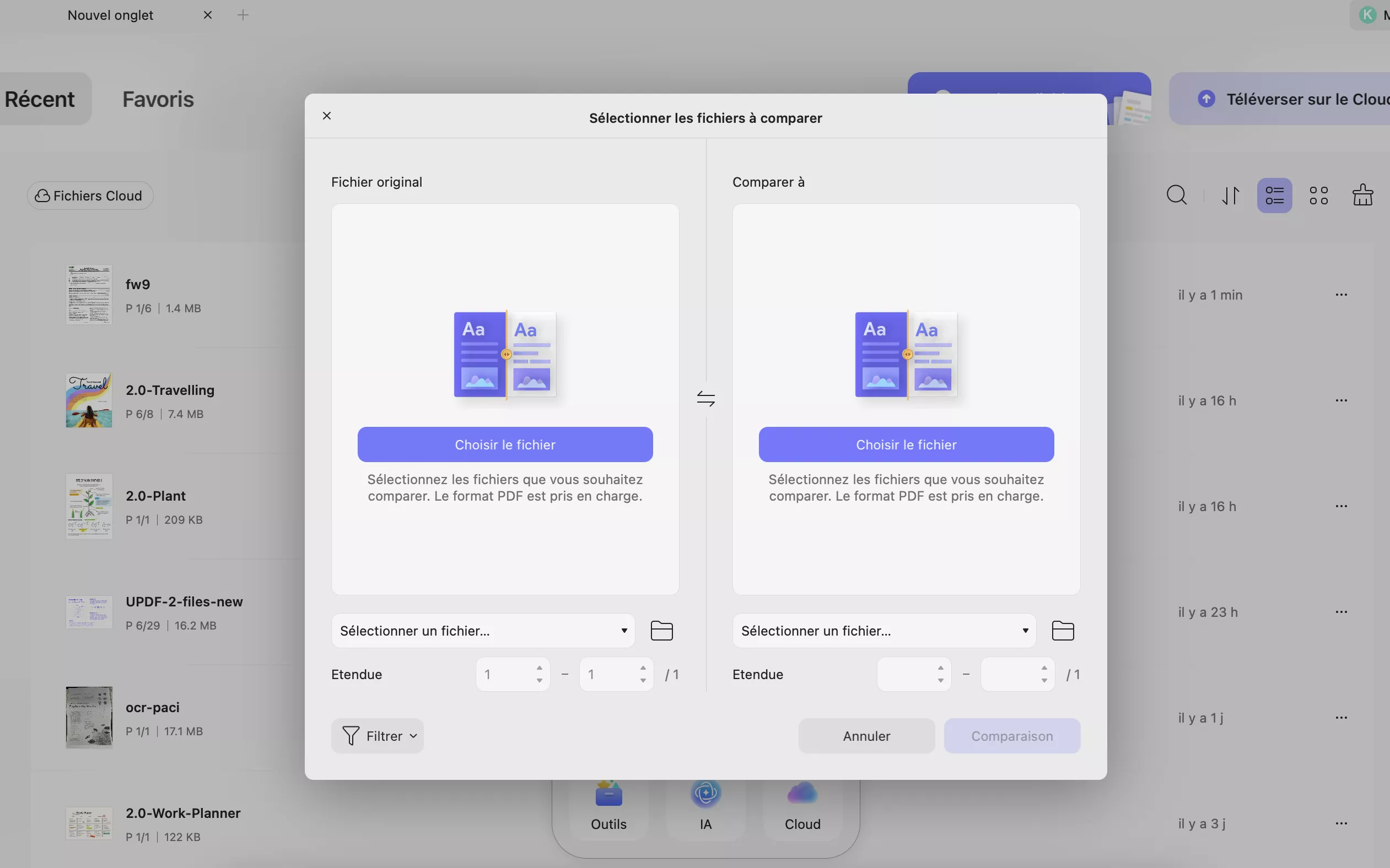 compare pdf