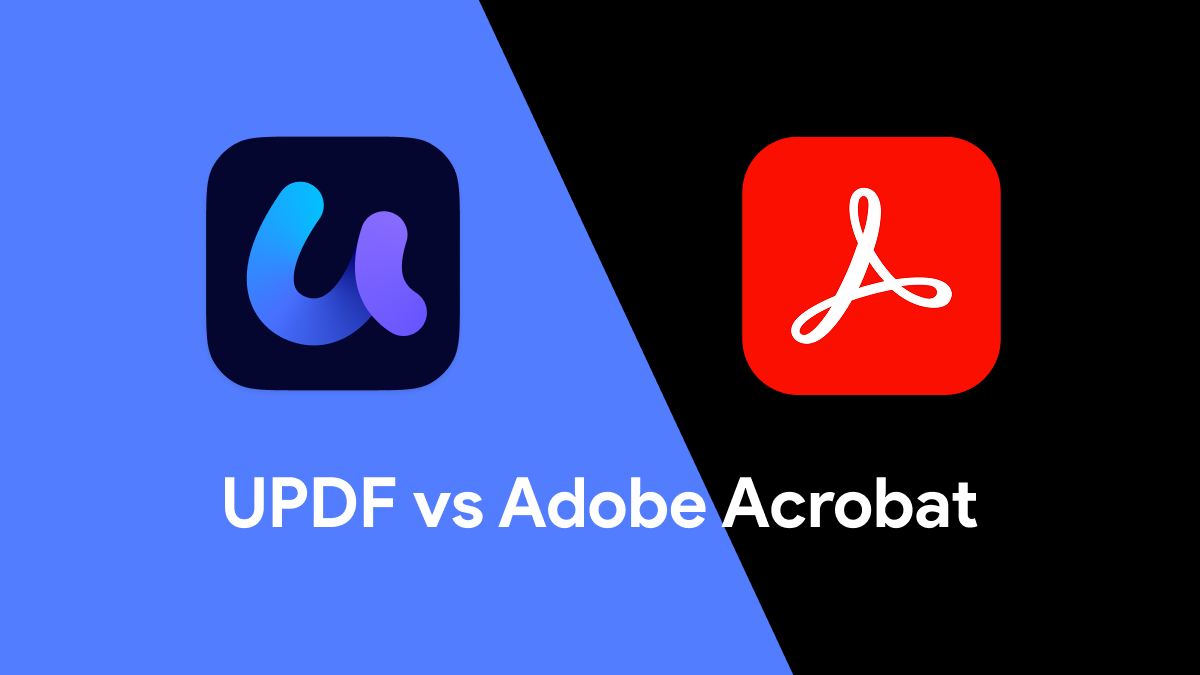 Adobe vs UPDF
