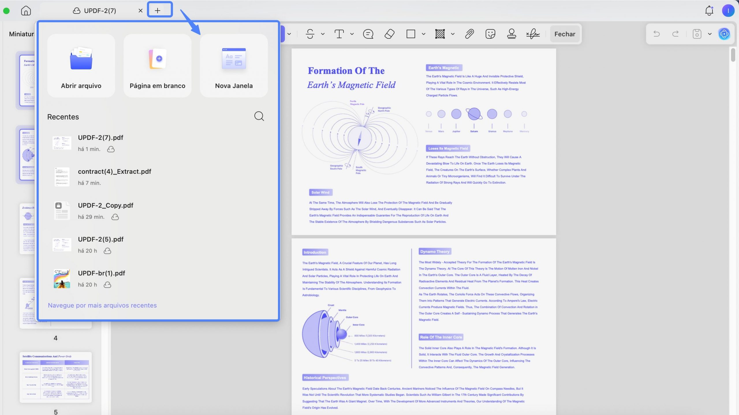 ver múltiplos pdfs
