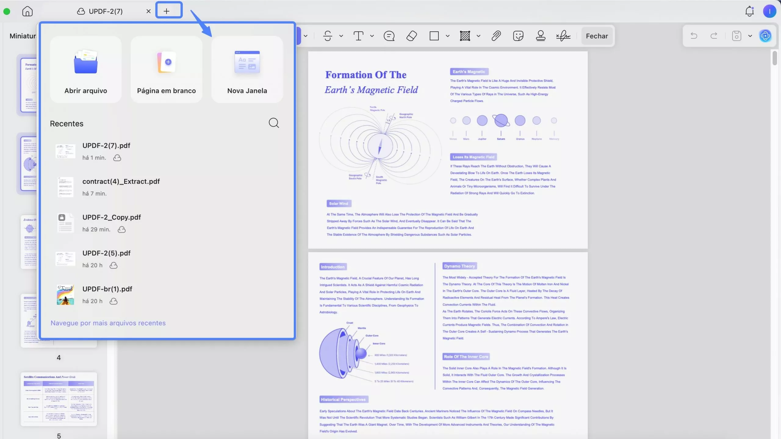 ver múltiplos pdfs