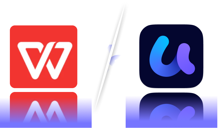 WPS PDF vs UPDF logo