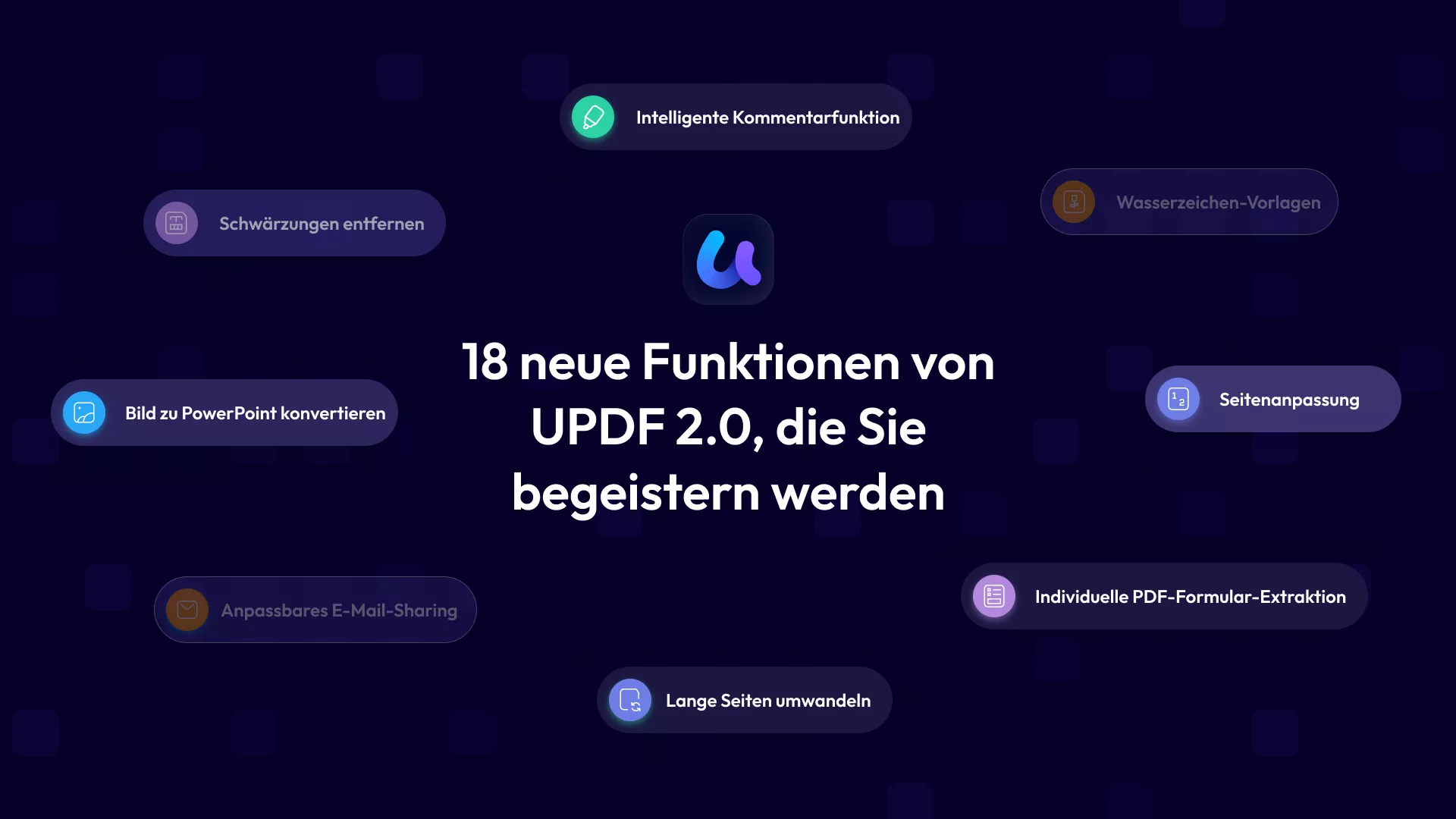 UPDF Funktionen