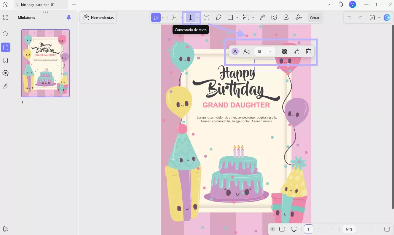 hijo editar pdf