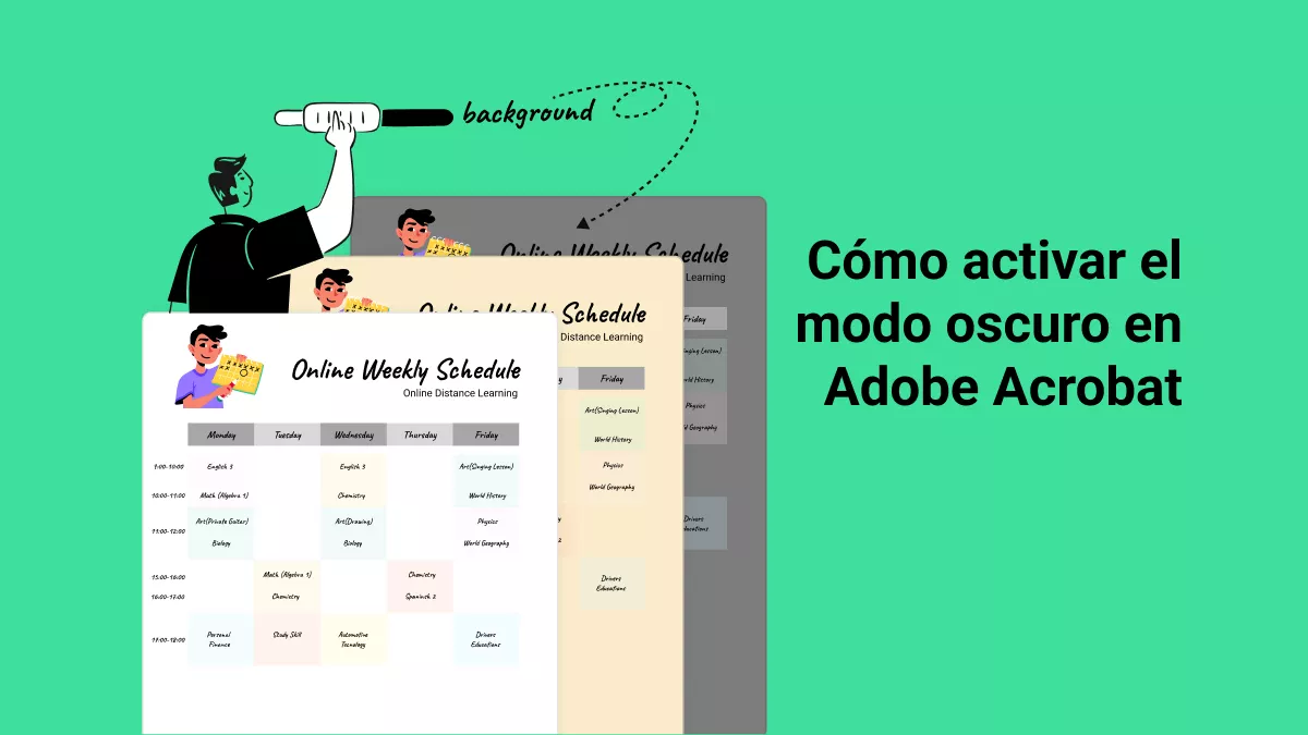 Cómo activar el modo oscuro en Adobe Acrobat: pasos, limitaciones y alternativas