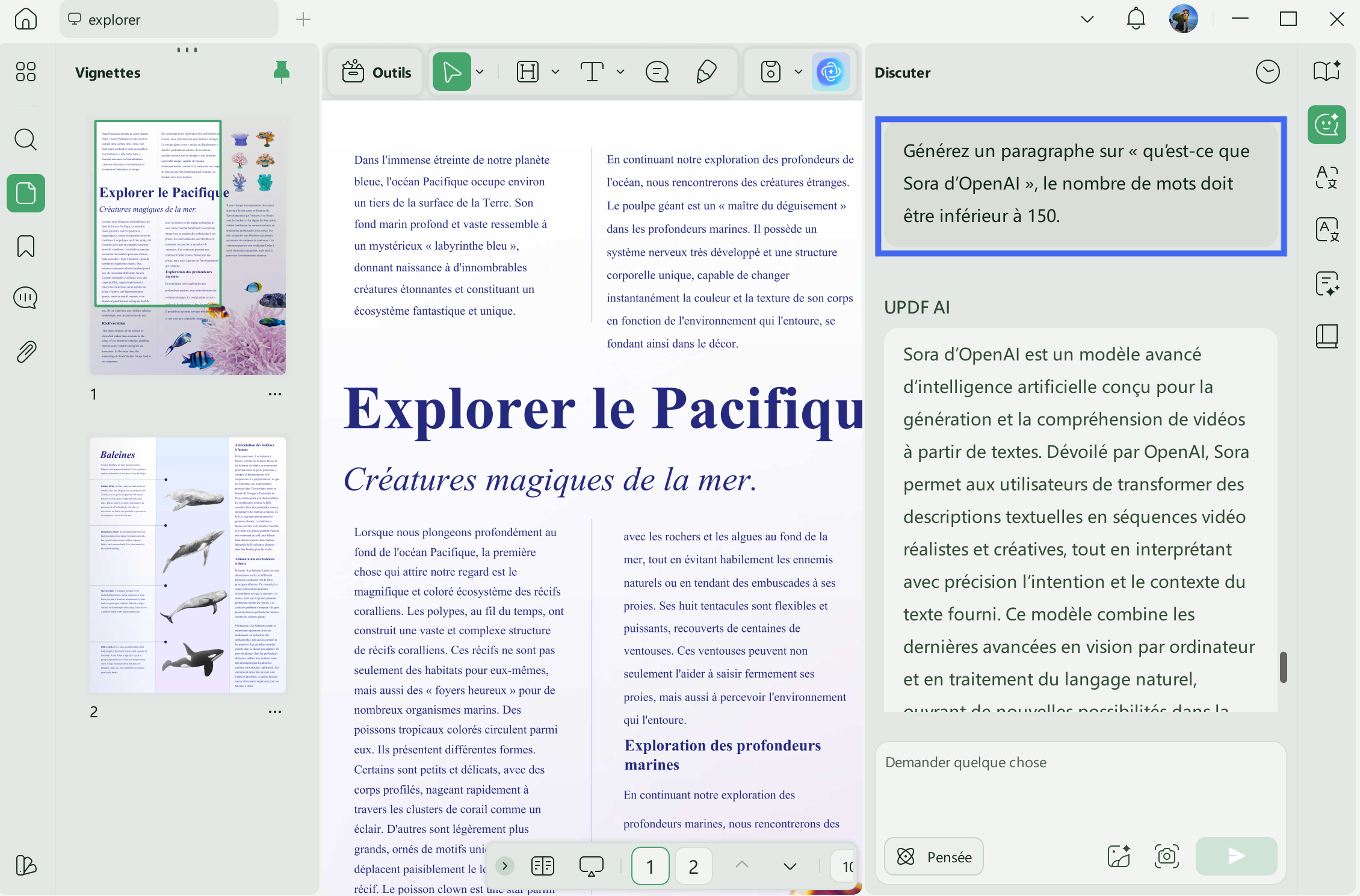 ai paragraph generator UPDF