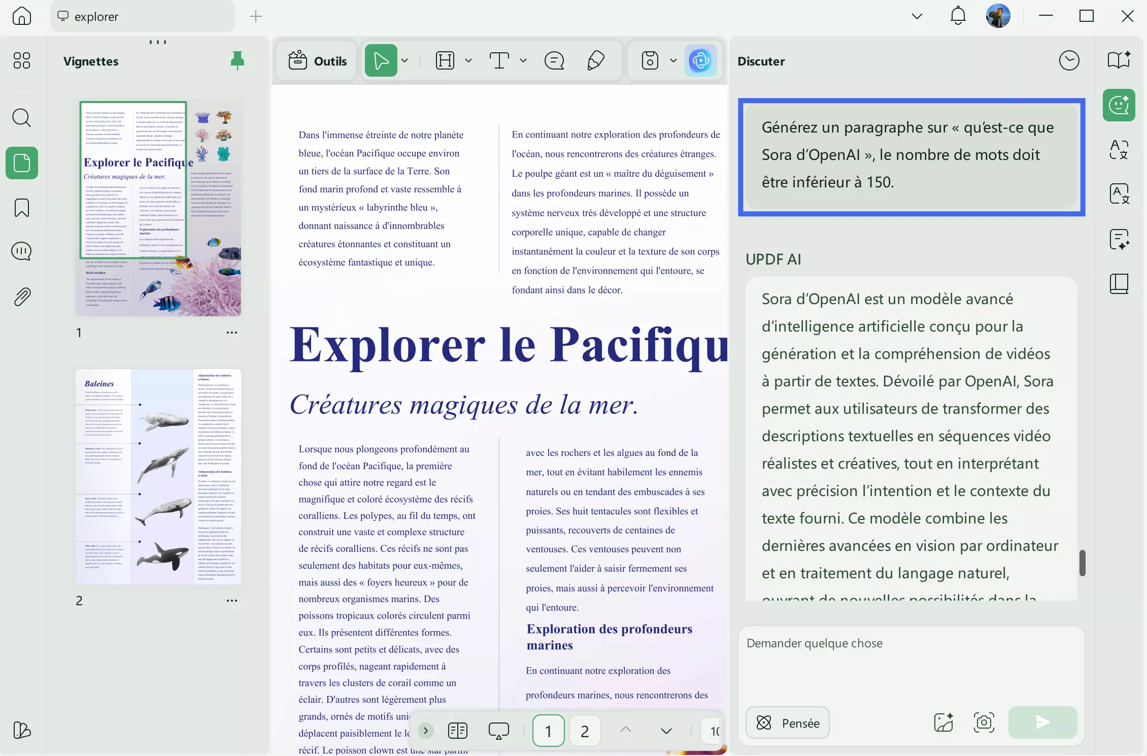 ai paragraph generator UPDF