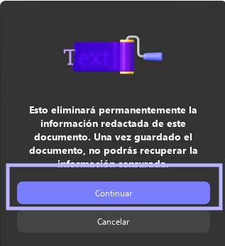 Aplicar redacción en UPDF Windows 2