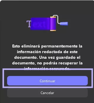 Aplicar redacción en UPDF Windows 2