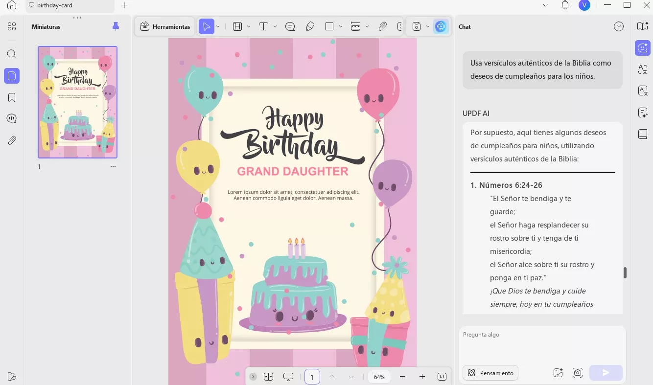 texto bíblico para cumpleaños