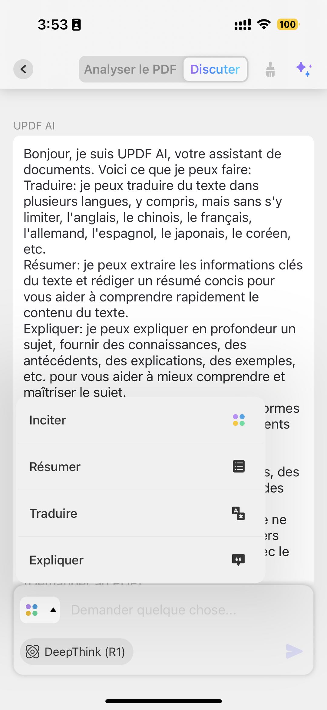 chat with pdf on ios 26 
