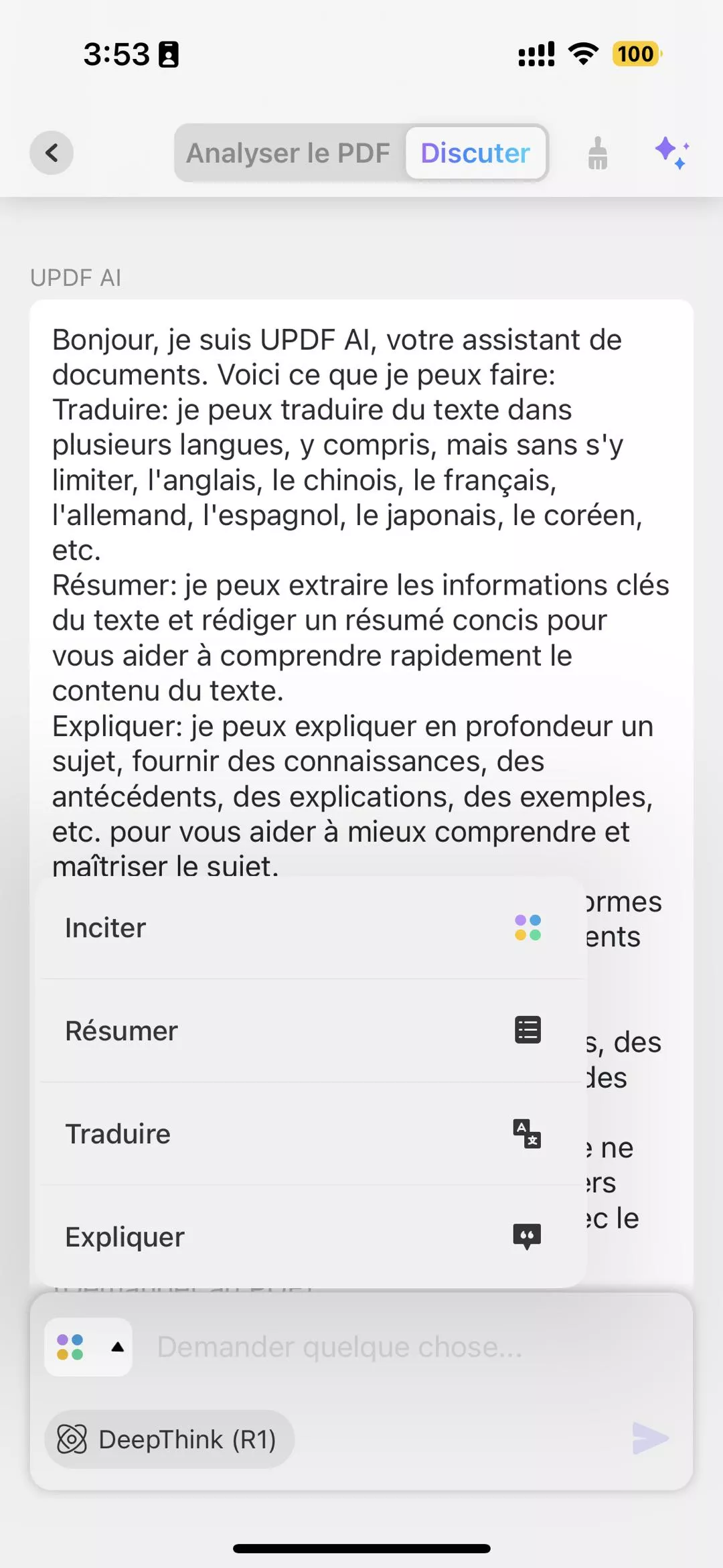 chat with pdf on ios 26
