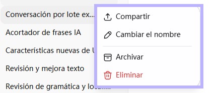 cómo guardar conversaciones de ChatGPT