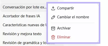 cómo guardar conversaciones de ChatGPT