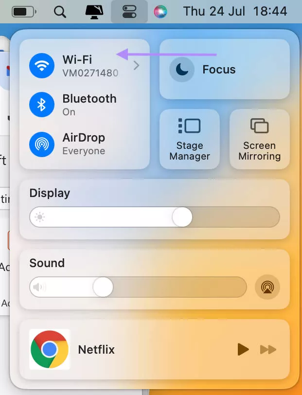 check wifi taskbar