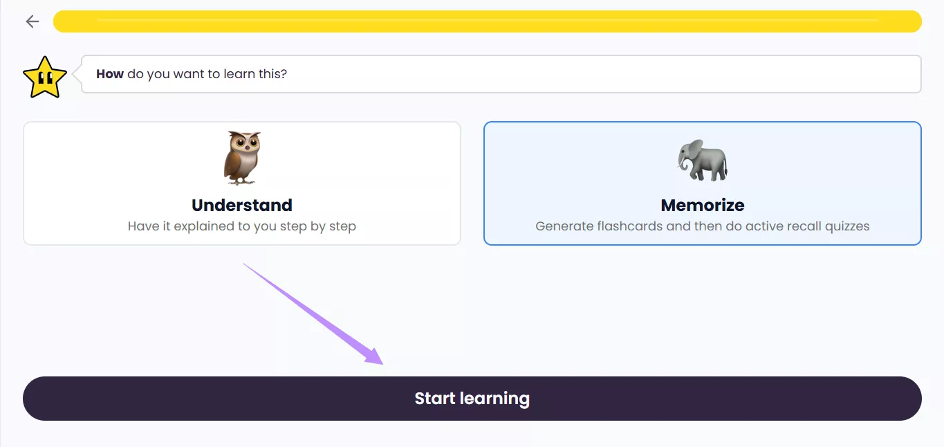 choose a learning method gizmo