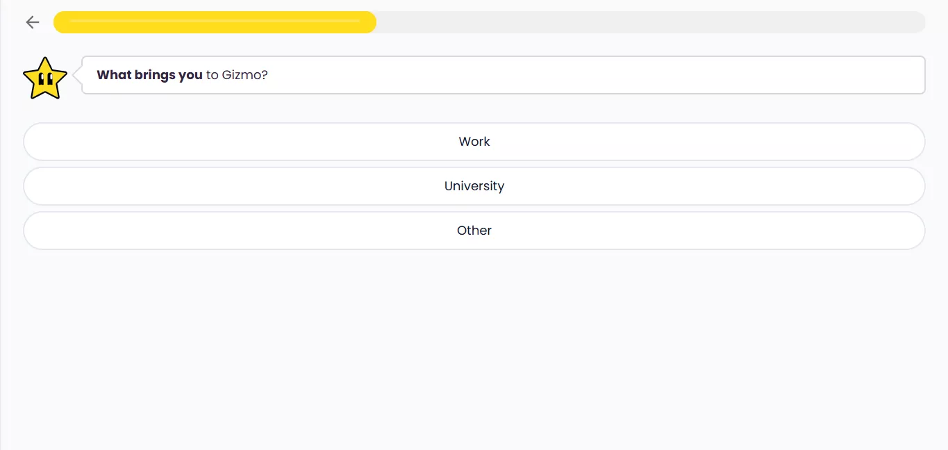 choose a learning purpose gizmo ai