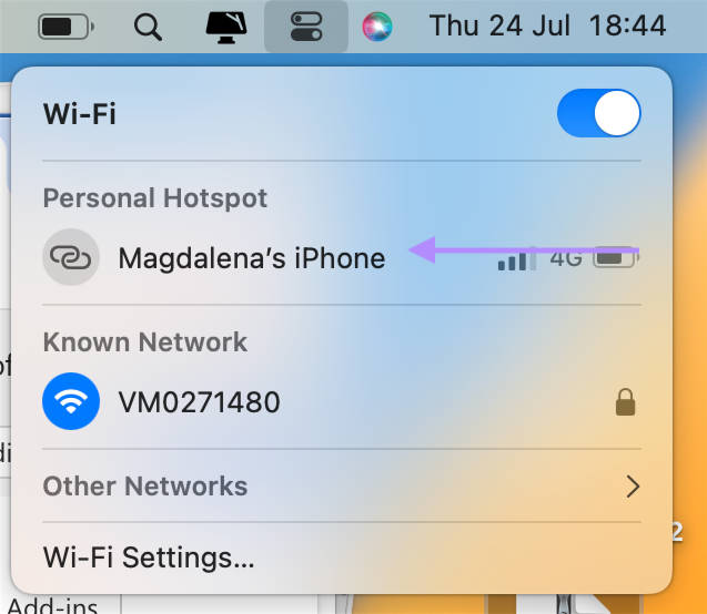 choose another network